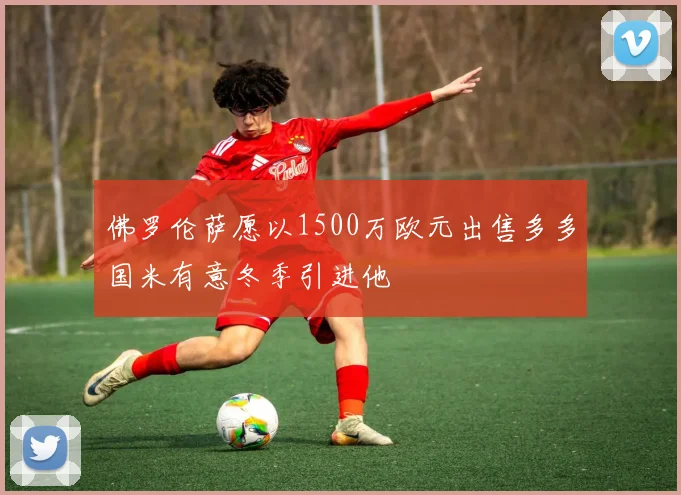 佛罗伦萨愿以1500万欧元出售多多国米有意冬季引进他